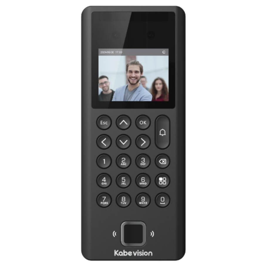 Kiểm soát cửa nhận diện khuôn mặt Kabe Vision KX-FR04AC-FW